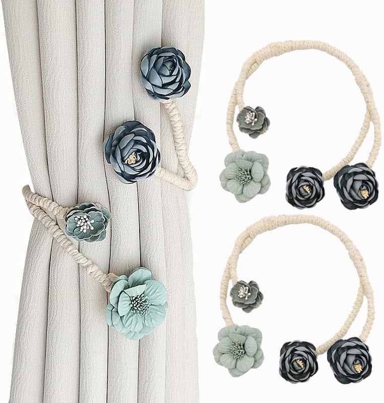 🌸Curtain Tiebacks Clips